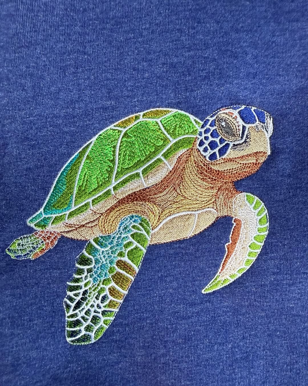Raging Thunder Apparel embroidery quality sample